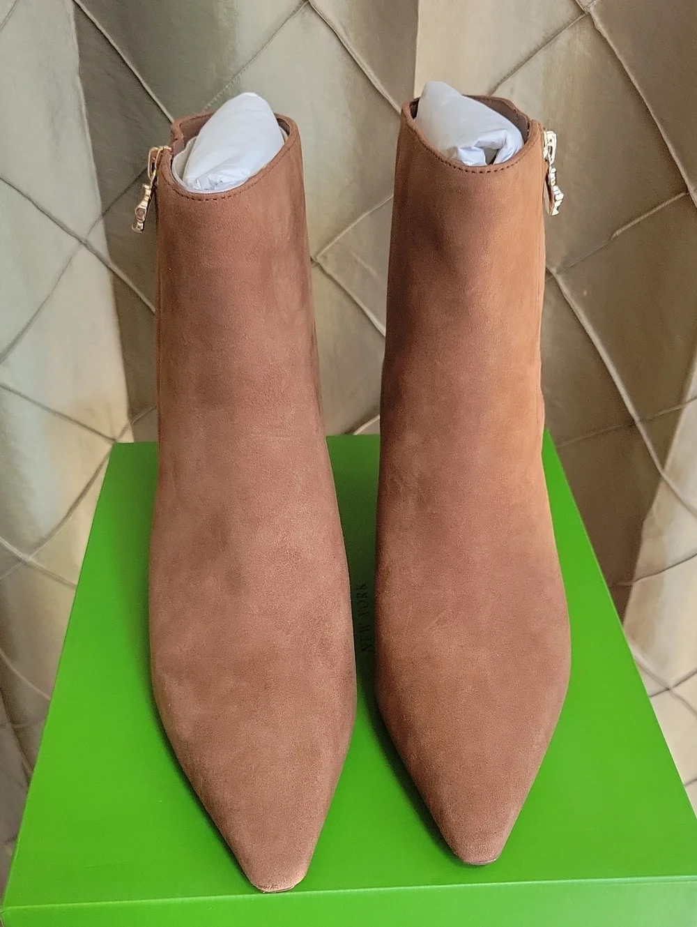 NWT- Kate Spade ‘Adele’ Suede Kitten Heel Ankle Bootie